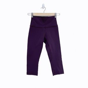 NEW Lululemon Plum Wunder Under High-Rise 17”